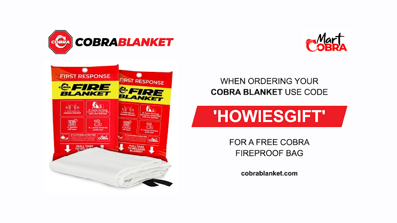 Cobra Fire Blanket product shot 5