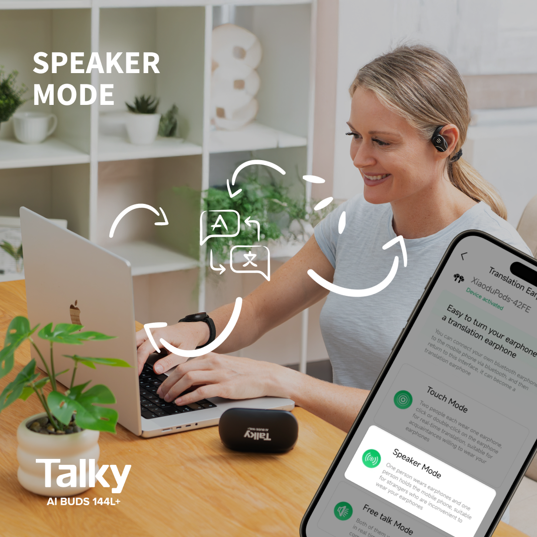 Talky AI Buds — view 2