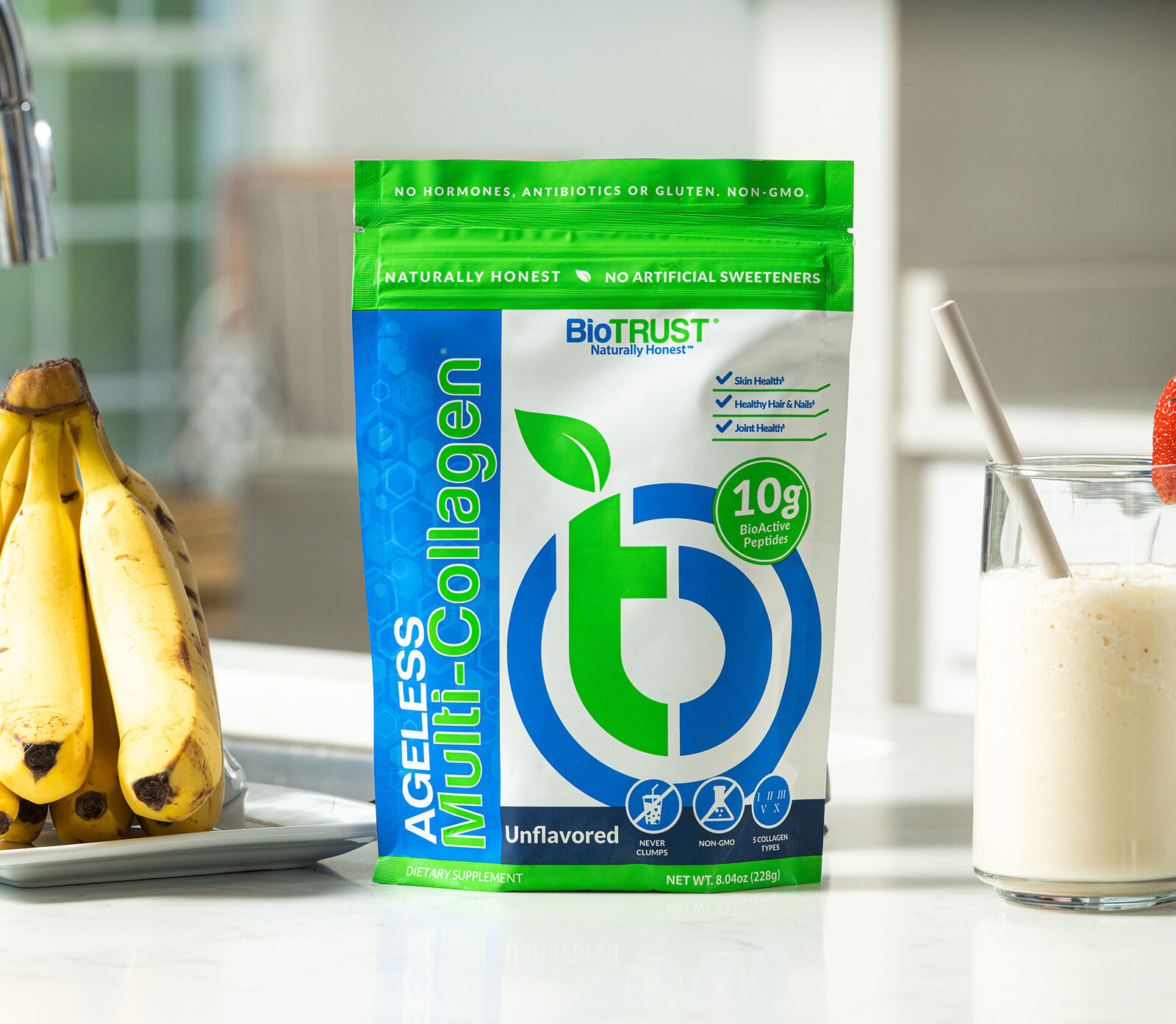 Ageless Multi-Collagen Review 2026: We Tested BioTrust's 5-in-1 Powder for 90 Days