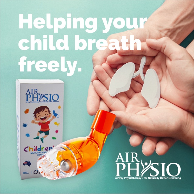 Parent testimonial - child can finally breathe freely with AirPhysio