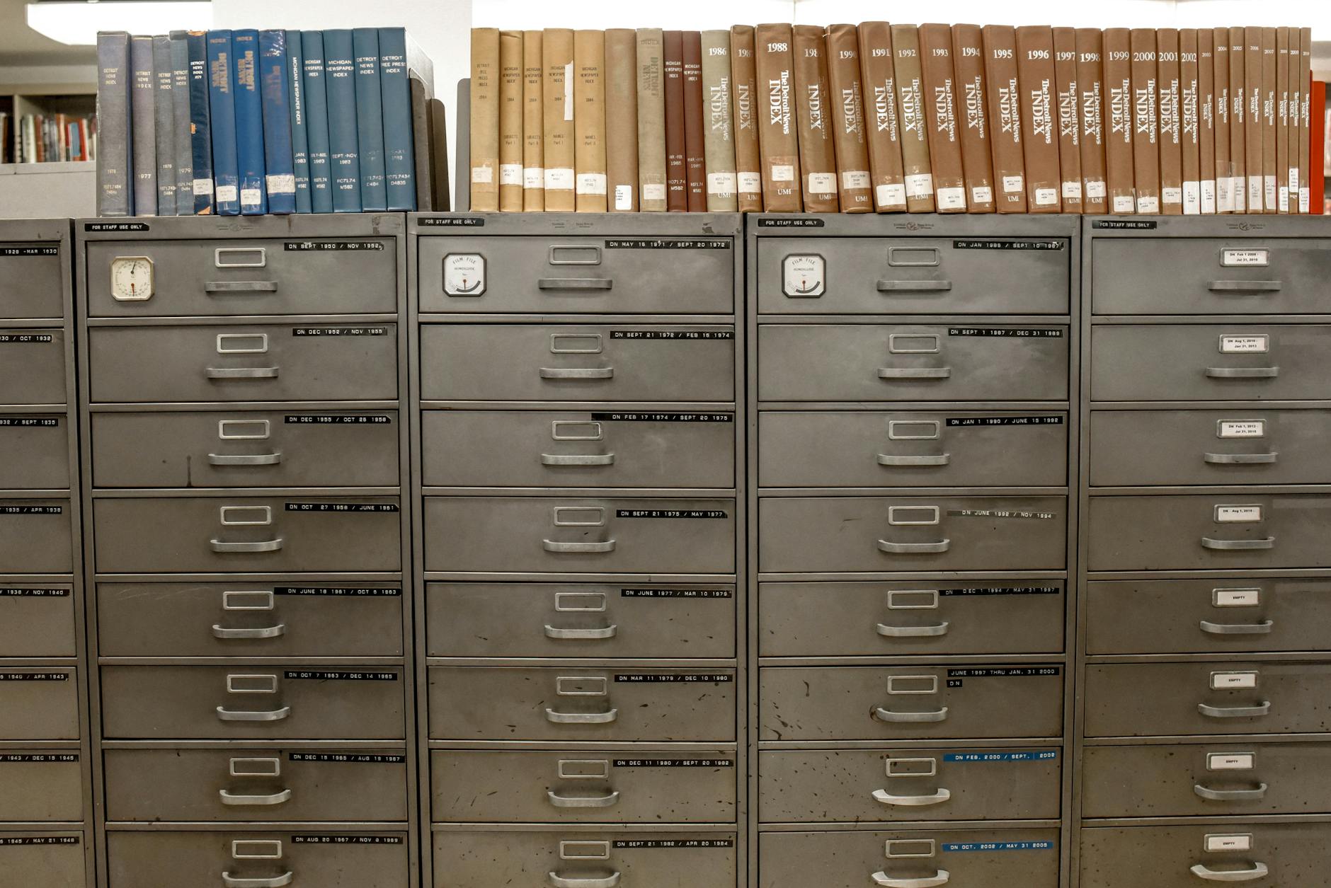 Document Organization System for Emergency Binder Organized document filing system with labeled dividers for an emergency binder