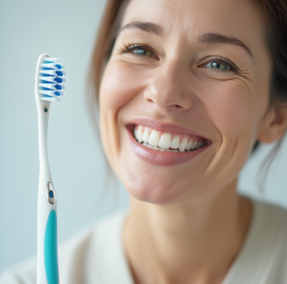 HyGenius Trillion Ion Technology Features 2026 HyGenius Ionic Toothbrush features breakdown showing Trillion Ion technology and LED indicator