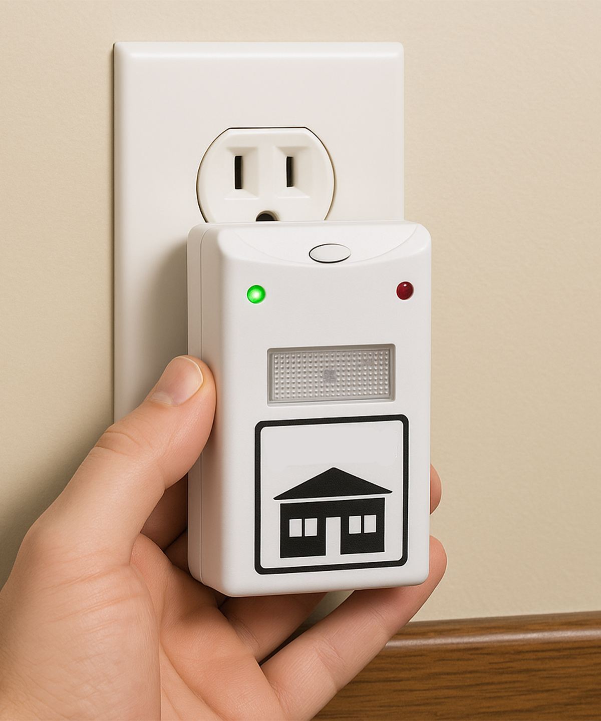 Step 1 - Plug in the Riddex Plus device to a wall outlet