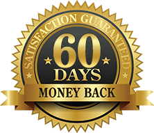 Rush Charge 60-day money back guarantee badge