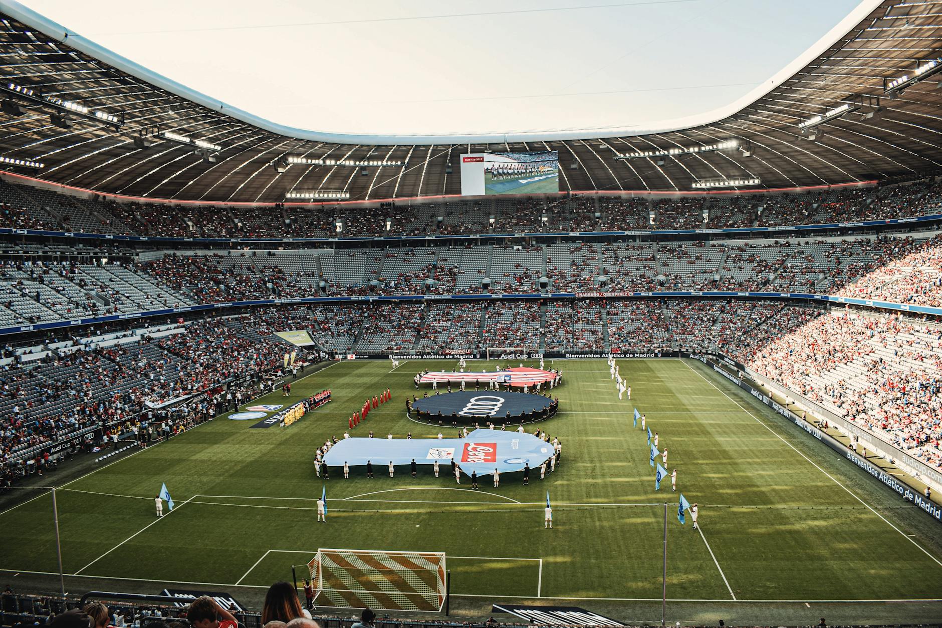 USA vs Argentina Soccer Match Stadium Seats 2026 Soccer fans filling stadium seats for an international match
